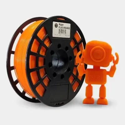Fluorescent Orange PLA+ Filament (NEW)