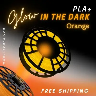 Glow in the Dark - Orange PLA+
