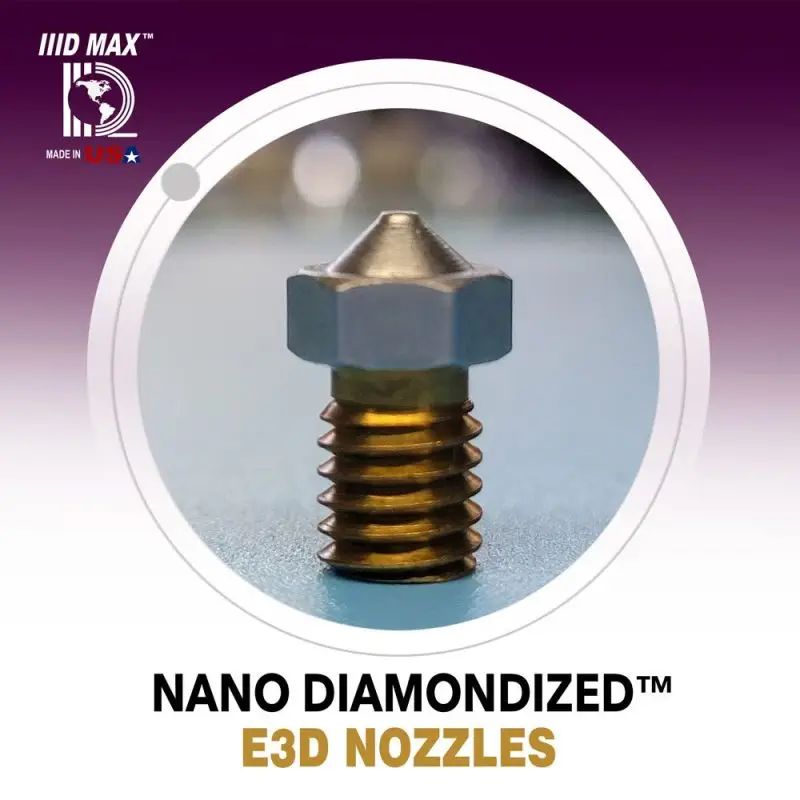 E3D V6 Nano Diamondized™ 3D Printer Nozzle - Image 3