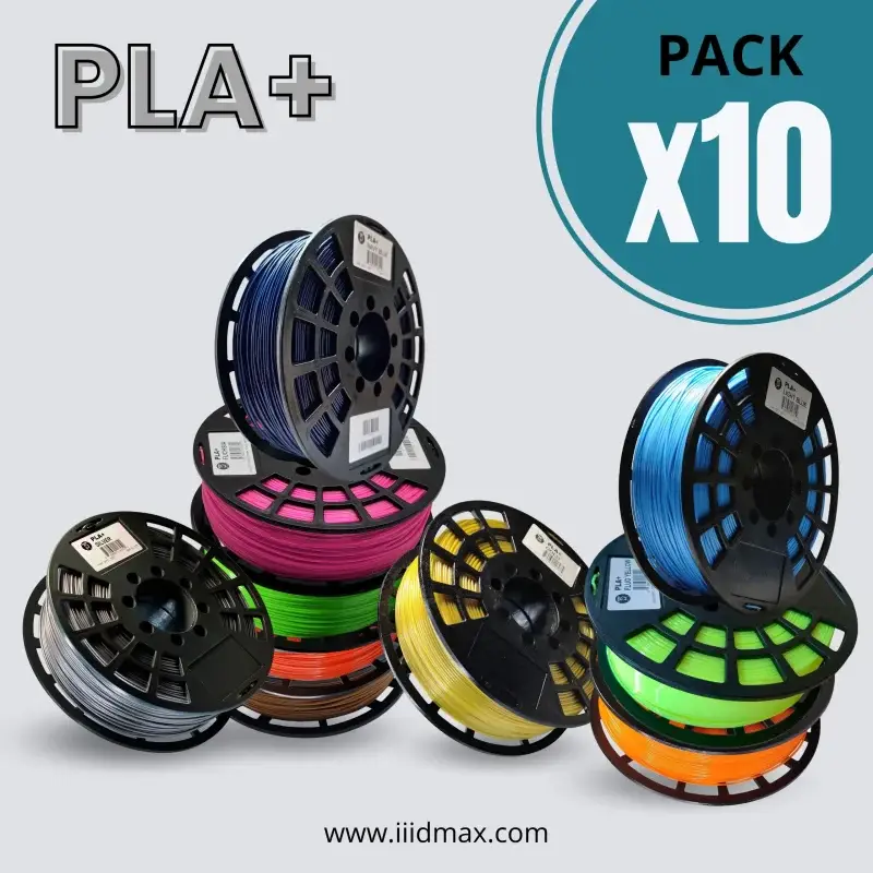 10 x 1kg Premium PLA+ Filament Pack