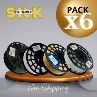 Silk PLA Pack x6