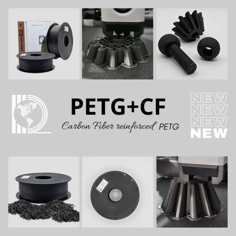 FiberX PETG+CF Filament - Image 4