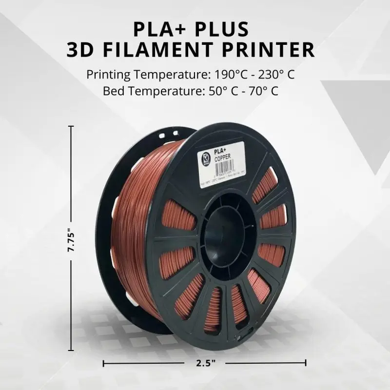 Copper PLA+ Filament - Image 3