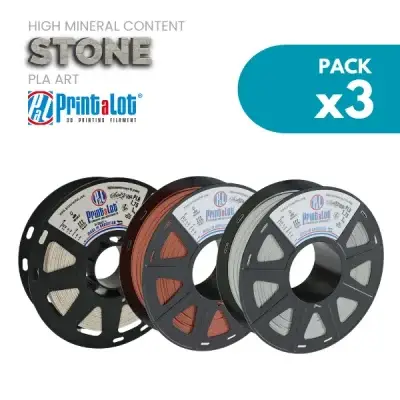 PLA ART - STONE - PACK-3
