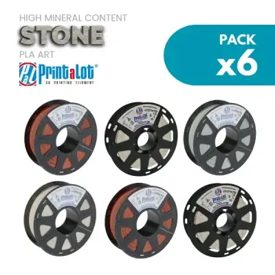 PLA ART - STONE - PACK-6