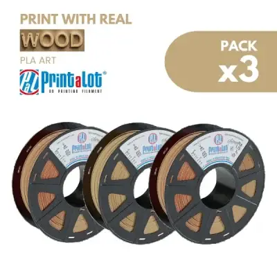 PLA ART - WOOD - PACK-3
