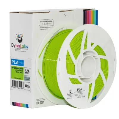 PLA APPLE GREEN 1.75 MM X 1 KG 2.2 LBS 1