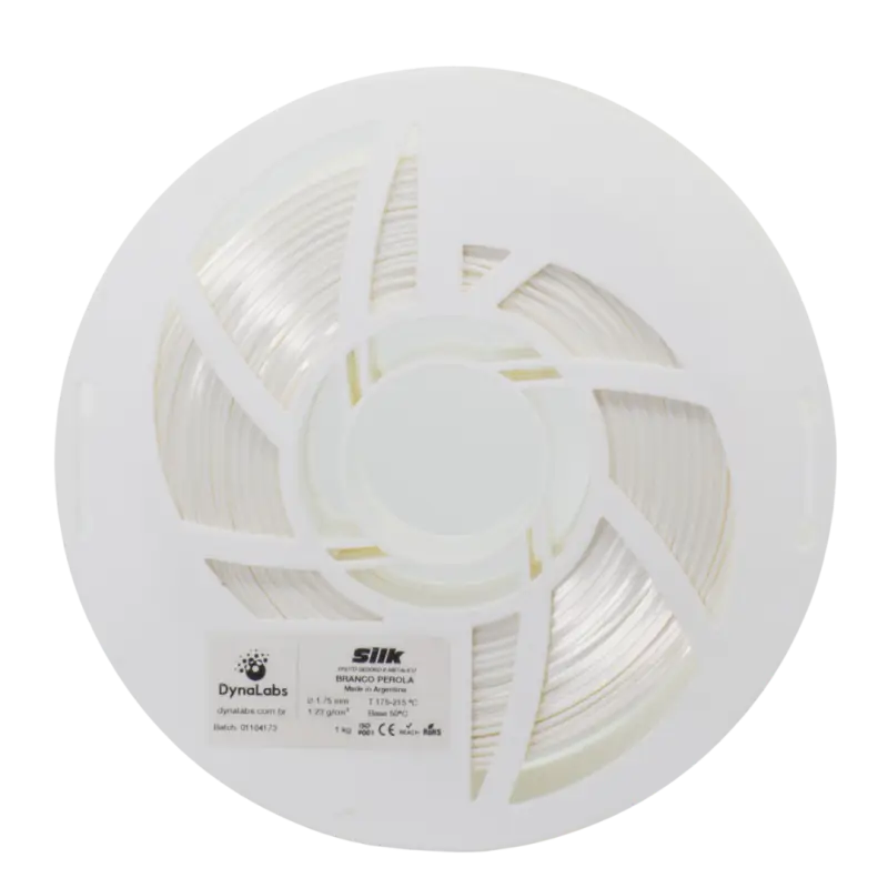 Dynalabs Silk Pearl White PLA