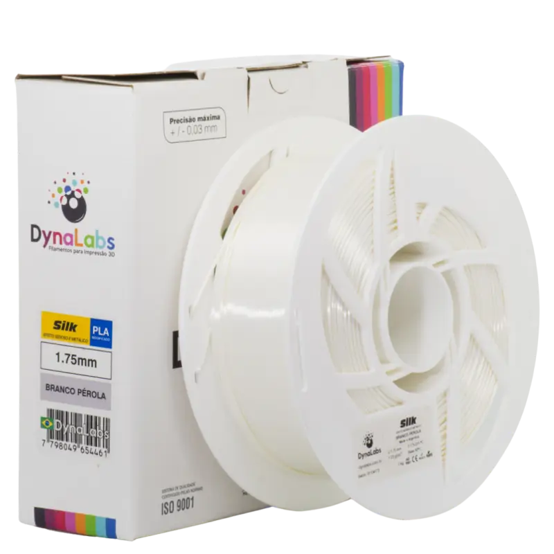 Dynalabs Silk Pearl White PLA