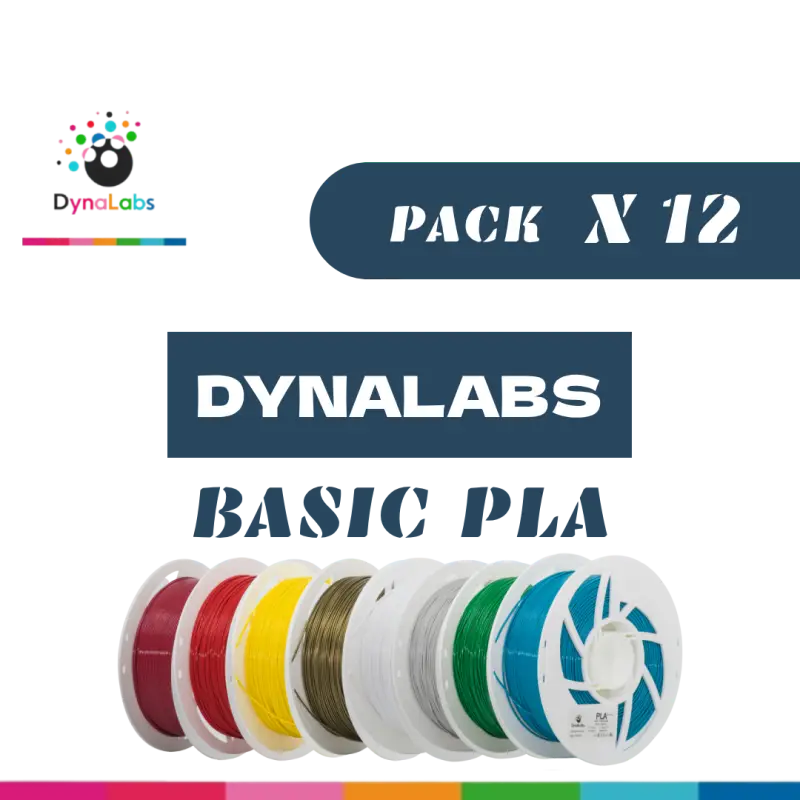 PACK x 12 - Dynalabs - Basic PLA