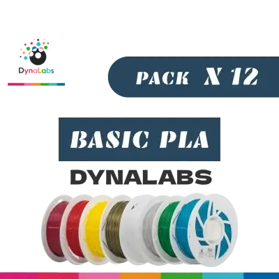 PACK x 12 - Dynalabs - Basic PLA