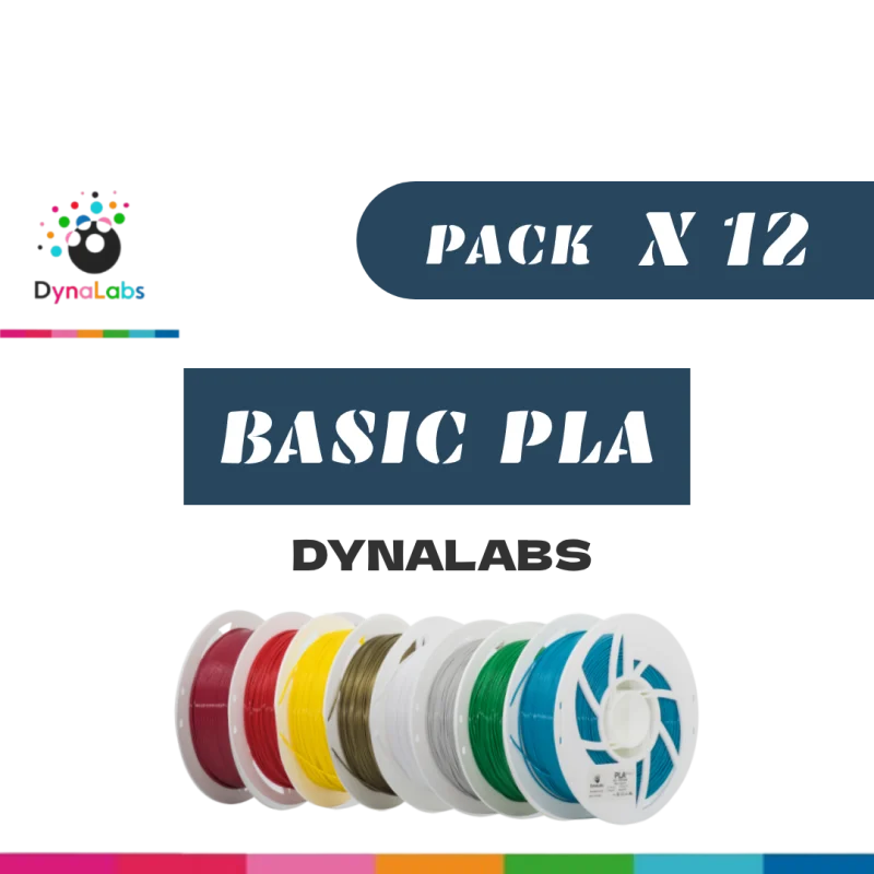 PACK x 12 - Dynalabs - Basic PLA
