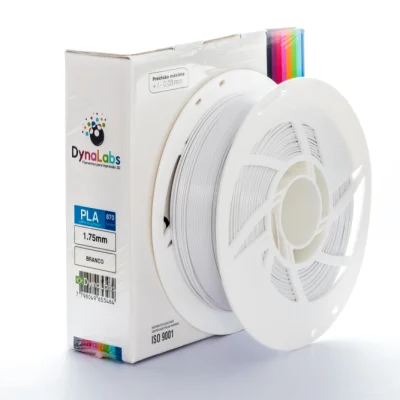 Dynalabs - PLA 870 WHITE 1.75 MM X 1 KG 2.2 LBS