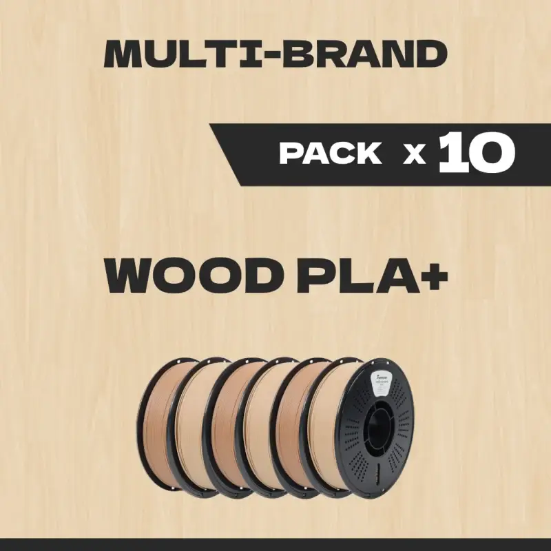 MULTI BRAND WOOD PACK x 10