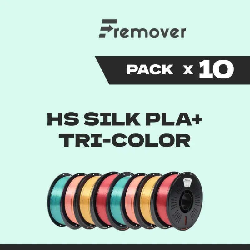 TRICOLOR PACK SILK FREMOVER X10